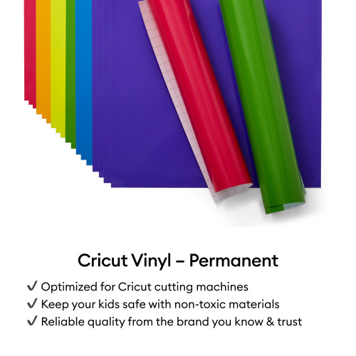 3 Pack - Cricut Vinyl 4FT-Forest Green, Permanent - 5A003N57-1HJMG