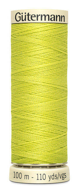 3 Pack - Gutermann Sew-All Thread 110yd-Lime - 100P-712 - 077780001886