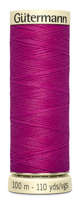 3 Pack - Gutermann Sew-All Thread 110yd-Fuchsia - 100P-318 - 077780000544