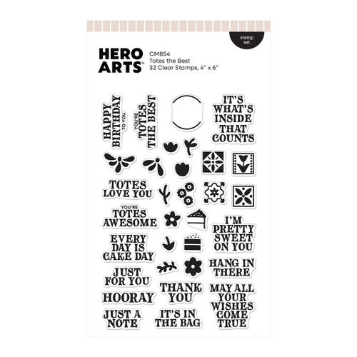 Hero Arts Stamp Set-Totes the Best - 5A003QZJ-1HMJ1 - 085700951890