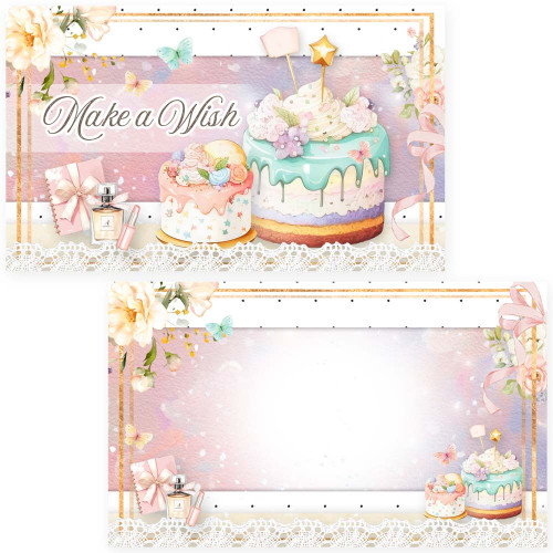 Memory Place Journal Card Pack 20/Pkg-Happy Birthday - 5A003QX5-1HMFG