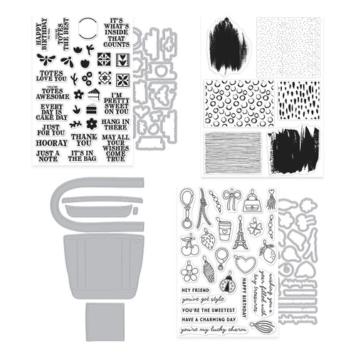 Hero Arts Bundle-Tote-ally Awesome - 5A003QZG-1HMJB - 085700951920