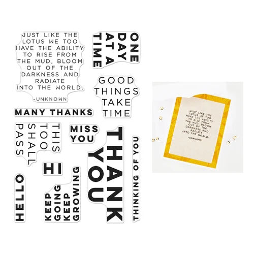 Hero Arts Stamp Set-Keep Growing - 5A003QZL-1HMJC