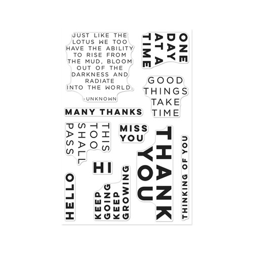 Hero Arts Stamp Set-Keep Growing - 5A003QZL-1HMJC