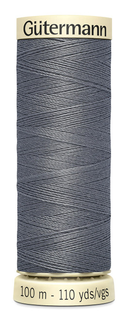 3 Pack - Gutermann Sew-All Thread 110yd-Flint - 100P-111 - 077780000094