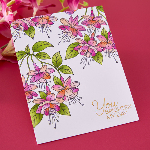 Spellbinders Layered Stencil-Magical Fuchsia - 5A003QY5-1HMGX