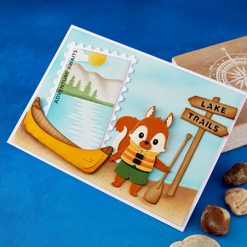 Spellbinders Etched Dies-Splash Days - 5A003QYC-1HMGZ