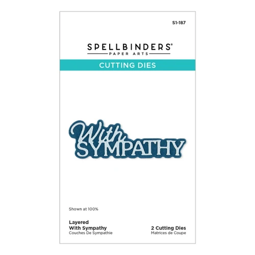 Spellbinders Etched Dies-Layered with Sympathy - 5A003QYL-1HMH0 - 810176109977