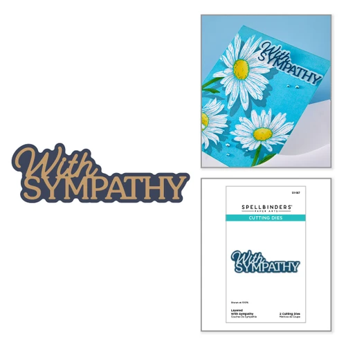 Spellbinders Etched Dies-Layered with Sympathy - 5A003QYL-1HMH0