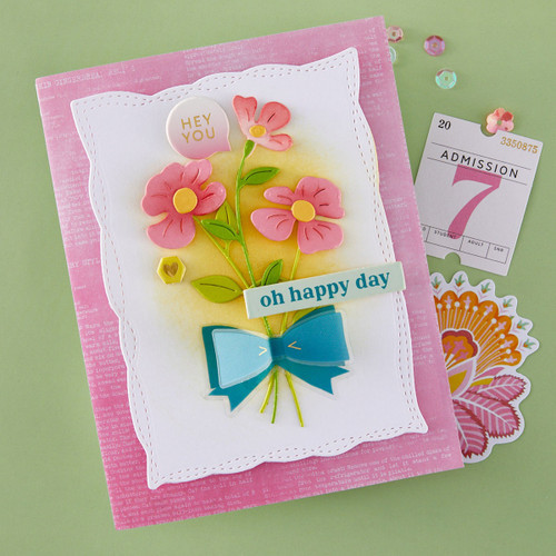 Spellbinders Etched Dies-Leaf & Bloom - 5A003QZ3-1HMHP Spellbinders Etched Dies-Leaf & Bloom - 5A003QZ3-1HMHP