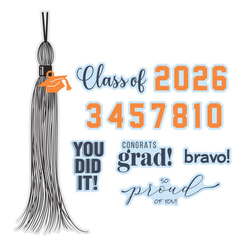 Spellbinders Press + Foil Plate & Die Set-Graduation - 5A003QZ1-1HMHF Spellbinders Press + Foil Plate & Die Set-Graduation - 5A003QZ1-1HMHF