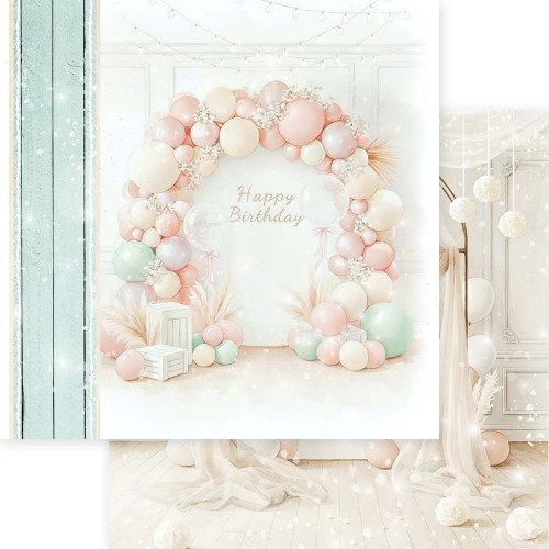 Memory Place Happy Birthday Cardstock 12"X12"-Happy Birthday - 5A003QX3-1HMFJ - 4582248618798