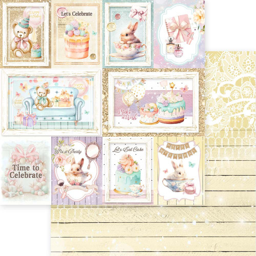 Memory Place Collection Pack 8"X8"-Happy Birthday - 5A003QX0-1HMFD