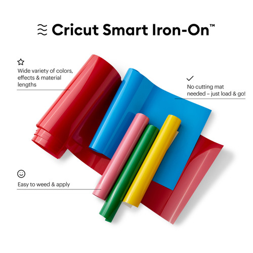 Cricut Smart Iron-On 3ft-Gold - 5A002B7G-1GDQ5