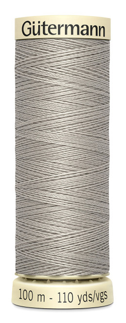 3 Pack - Gutermann Sew-All Thread 110yd-Light Nickel - 100P-513 - 077780001190