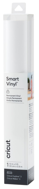 Cricut Smart Vinyl Permanent 3ft-White - 5A002B7L-1GDQ8 - 093573896224
