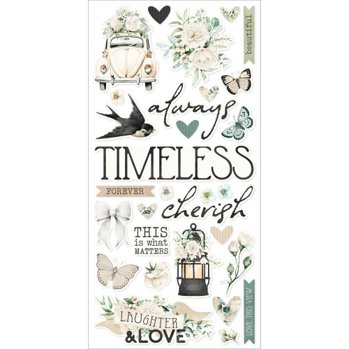 Simple Stories Foam Stickers-Vintage Timeless Harmony - 5A003Q98-1HKZ2 Simple Stories Foam Stickers-Vintage Timeless Harmony - 5A003Q98-1HKZ2