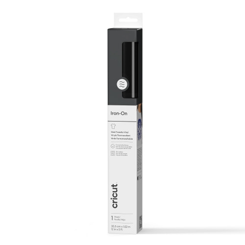 Cricut Iron-On 5FT-Black - 5A003M44-1HHBJ - 093573077210