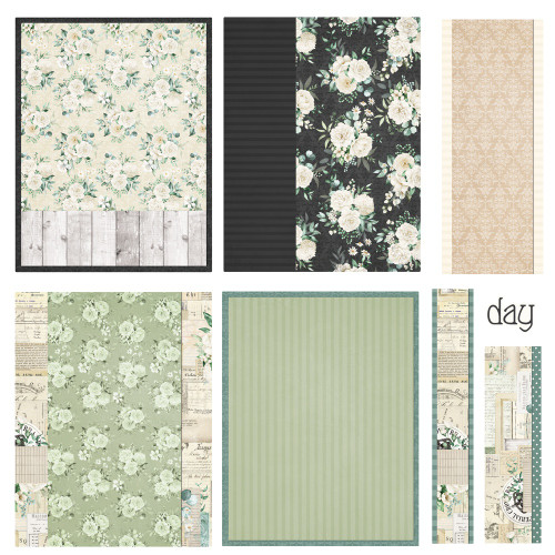 Simple Stories Simple Cards Card Kit -Vintage Timeless Harmony - 5A003Q99-1HKZL