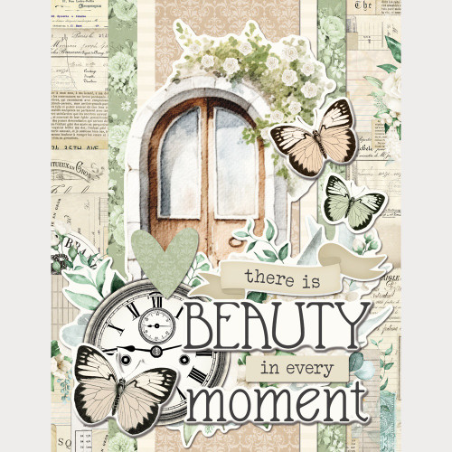 Simple Stories Simple Cards Card Kit -Vintage Timeless Harmony - 5A003Q99-1HKZL