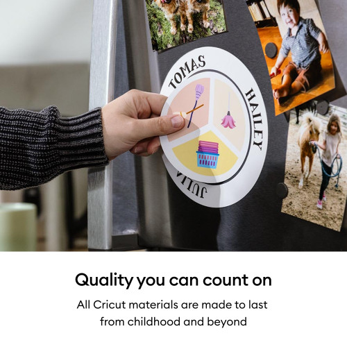 Cricut Printable Magnet Sheets 8.5 in x 11 in 3/PC-White - 5A003M2S-1HHD5