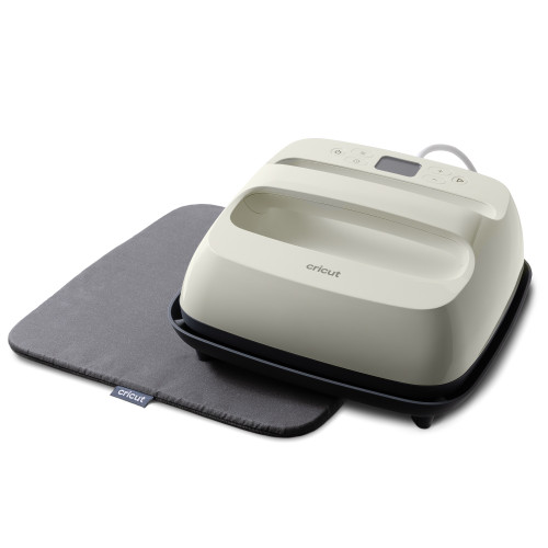 Cricut EasyPress SE 9 in x 9 in + Cricut EasyPress Mat-Taupe - 5A003MM8-1HJ3V - 093573297533