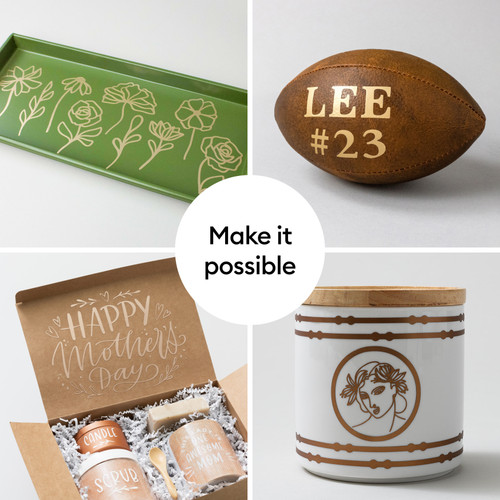 Cricut Foil Vinyl-Gold - 5A003N5S-1HJM8