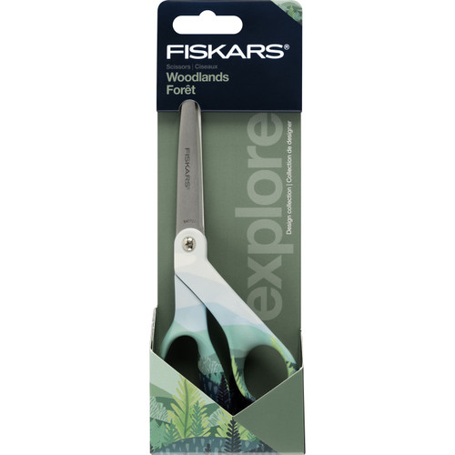 Fiskars Woodlands Explore Scissor 8"-Woodlands Explore Scissor - 5A003KNW-1HG5M - 020335074873