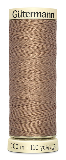 3 Pack - Gutermann Sew-All Thread 110yd-Tan - 100P-536 - 077780001299