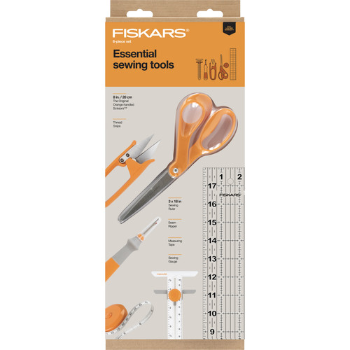 Fiskars Sewing Essentials Set 6/Pkg-Sewing Essentials Set - 5A003KQ0-1HG50 - 020335074422