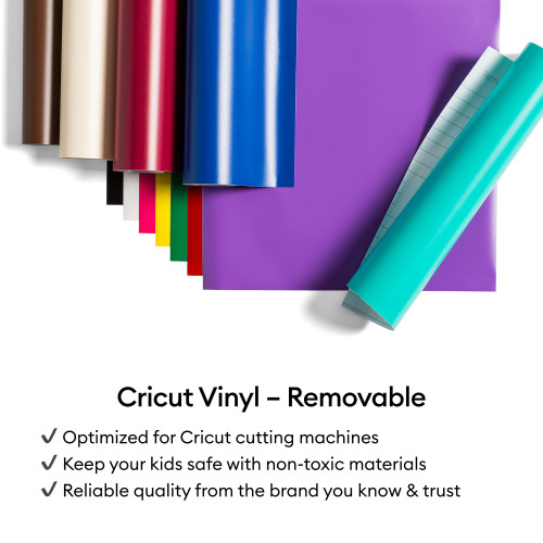 Cricut Vinyl Variety Sampler-Multi, Removable - 5A003N5W-1HJMC