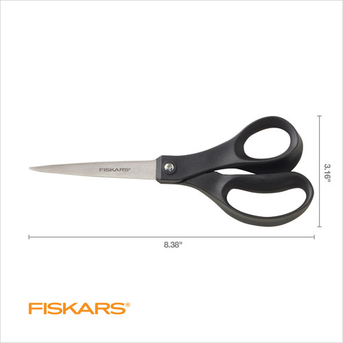 Fiskars Everyday Recycled Scissors 8"-Everyday Recycled Scissors - 5A003KP5-1HG5X