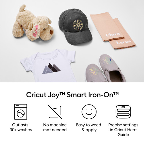 Cricut Joy Smart Iron-On-Black - 5A003N5V-1HJMN