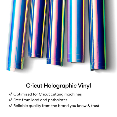 Cricut Holographic Vinyl 4FT-Opal - 5A003N5P-1HJMP