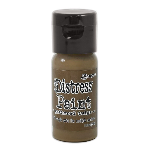 Tim Holtz Distress Paint Flip Top 1oz-Gathred Twigs - TDF-53088 - 789541053088