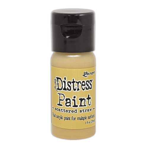 Tim Holtz Distress Paint Flip Top 1oz-Scattered Straw - TDFXX-53231 - 789541053231