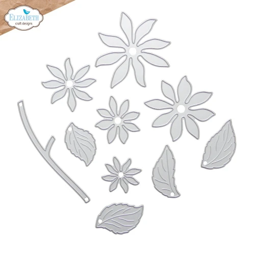 Elizabeth Craft Metal Dies-Dahlia - 5A003MW1-1HJB8