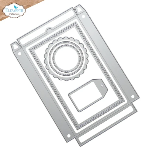 Elizabeth Craft Metal Dies-Rectangle gift box - 5A003MW2-1HJB9 - 741527319250