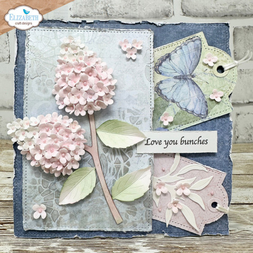 Elizabeth Craft Metal Dies-Panicle Hydrangea - 5A003MVY-1HJBC