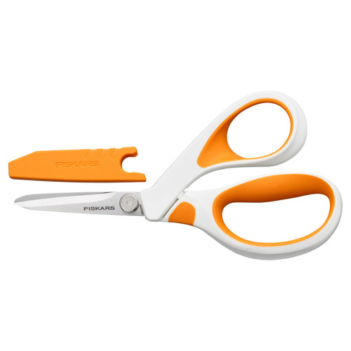 Fiskars Premium Razor Edge Easy Action Scissors 8"-Razor Edge Easy Action Scissors - 5A003KQM-1HG6C