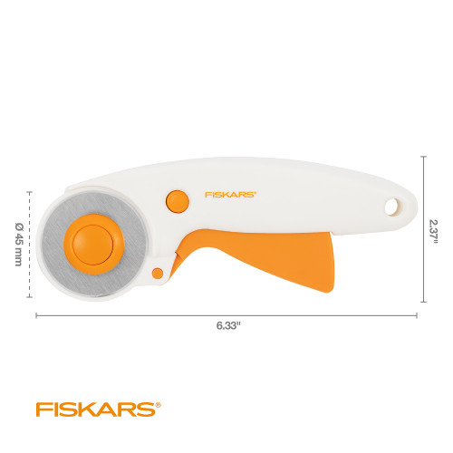 Fiskars 45MM Trigger Rotary Cutter-Trigger Rotary Cutter - 5A003KPZ-1HG65