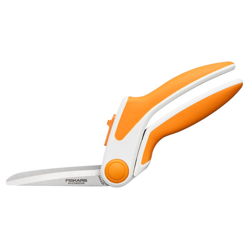 Fiskars Easy Action Rag Quilt Fabric Shears 8"-Easy Action Rag Quilt Shears - 5A003KPG-1HG4N