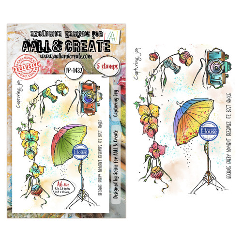 AALL And Create A6 Photopolymer Clear Stamp Set-Capturing Joy - 5A003Q1N-1HKF0 - 5061097792280