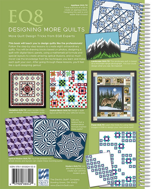 EQ8 Designing More Quilts-Softcover - 5A003G10-1HBDC