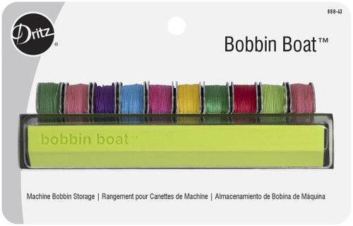Dritz Bobbin Boat-Lime - 888-43 - 072879305289