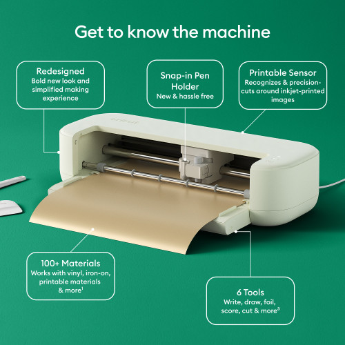 Cricut Explore 5 + Deluxe Bundle-Taupe - 5A003MMB-1HJ3R