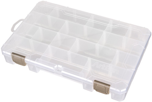 ArtBin Solutions Box W/12 Dividers-10.75"X7.375"X1.75" Translucent - 4006AB - 071617040024