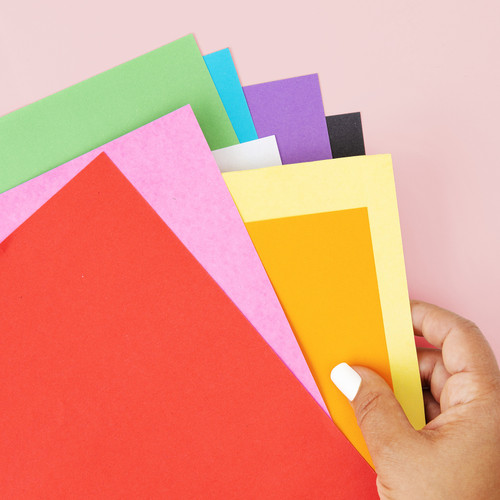 Colorbok Essentials 24lb Cardstock 8.5"X11" 120/Pkg-Primary - 74272