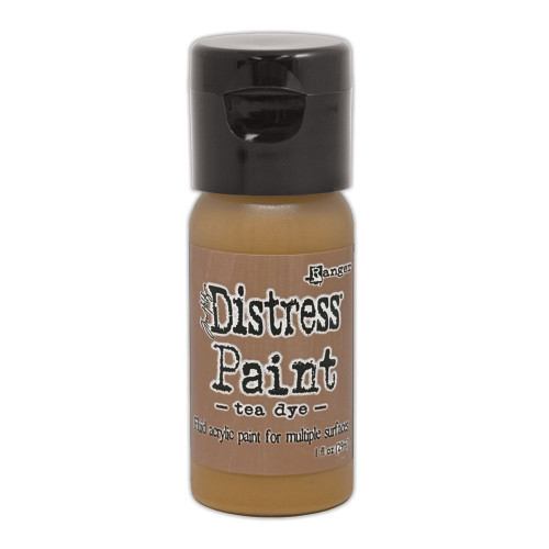 Tim Holtz Distress Paint Flip Top 1oz-Tea Dye - TDF-53323 - 789541053323