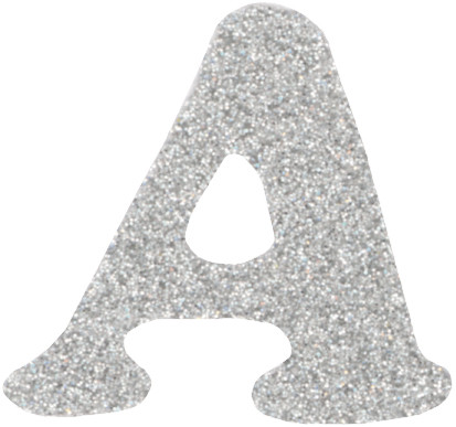 Dritz Iron-On Letters Soft Flex - 1.25" Cooper-Silver Metallic - SF152-71 Dritz Iron-On Letters Soft Flex - 1.25" Cooper-Silver Metallic - SF152-71